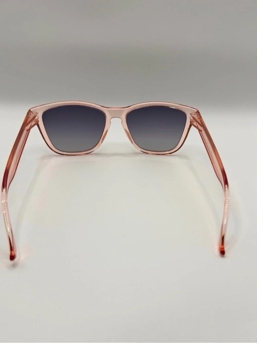2 Pair Fashion Sunglasses Bundle Pink & Clear Transparent Frames UV400